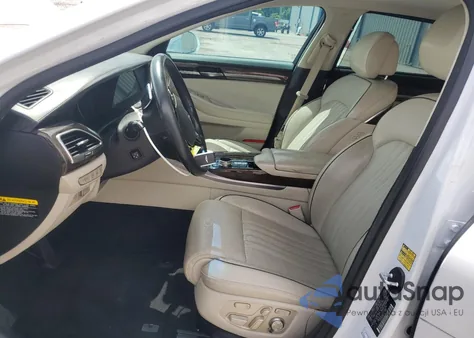 2017 Genesis G90 Premium z USA, uszkodzony, nr VIN KMHG34JA3HU032378